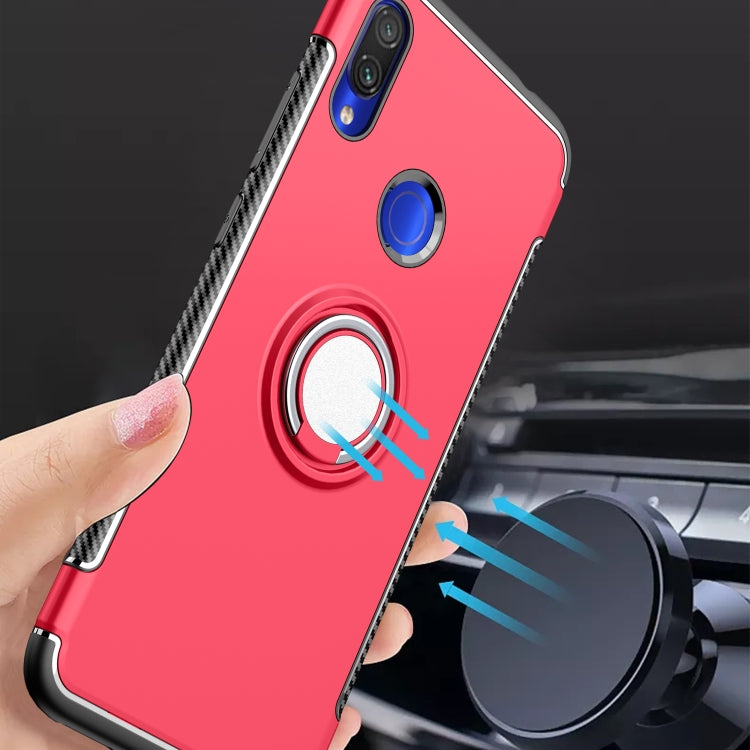 Magnetic 360 Degree Rotation Ring Holder Armor Protective Case for Xiaomi Note 7