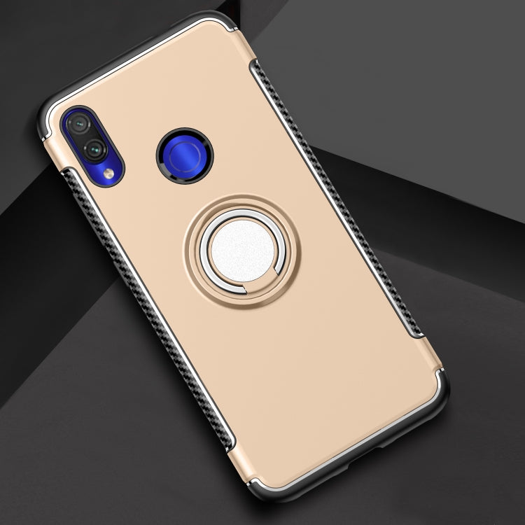 Magnetic 360 Degree Rotation Ring Holder Armor Protective Case for Xiaomi Note 7