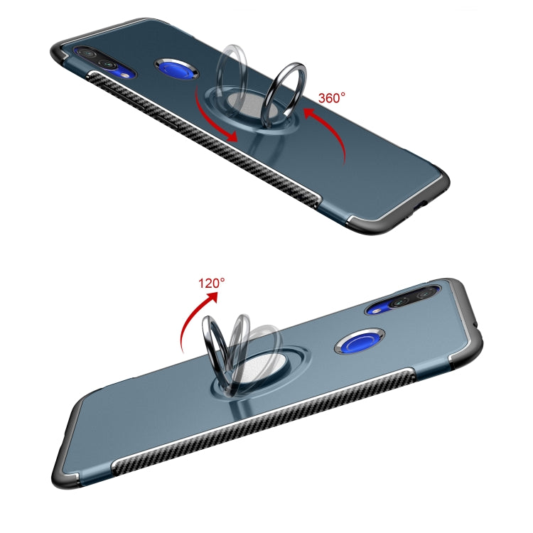 Magnetic 360 Degree Rotation Ring Holder Armor Protective Case for Xiaomi Note 7