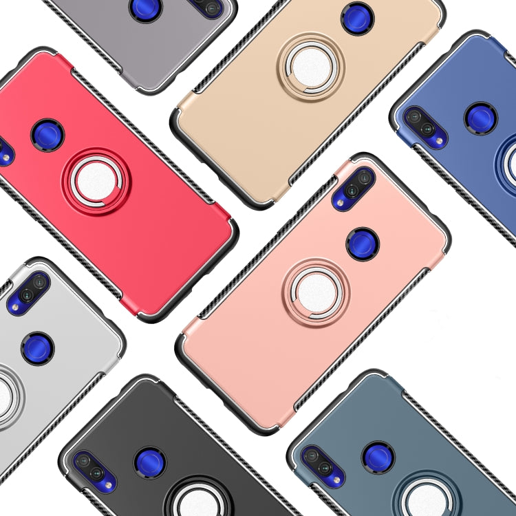 Magnetic 360 Degree Rotation Ring Holder Armor Protective Case for Xiaomi Note 7