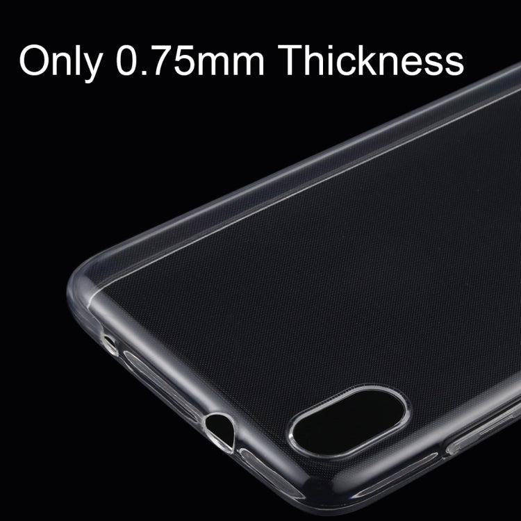 0.75mm Ultrathin Transparent TPU Soft Protective Case for Xiaomi Redmi 7A