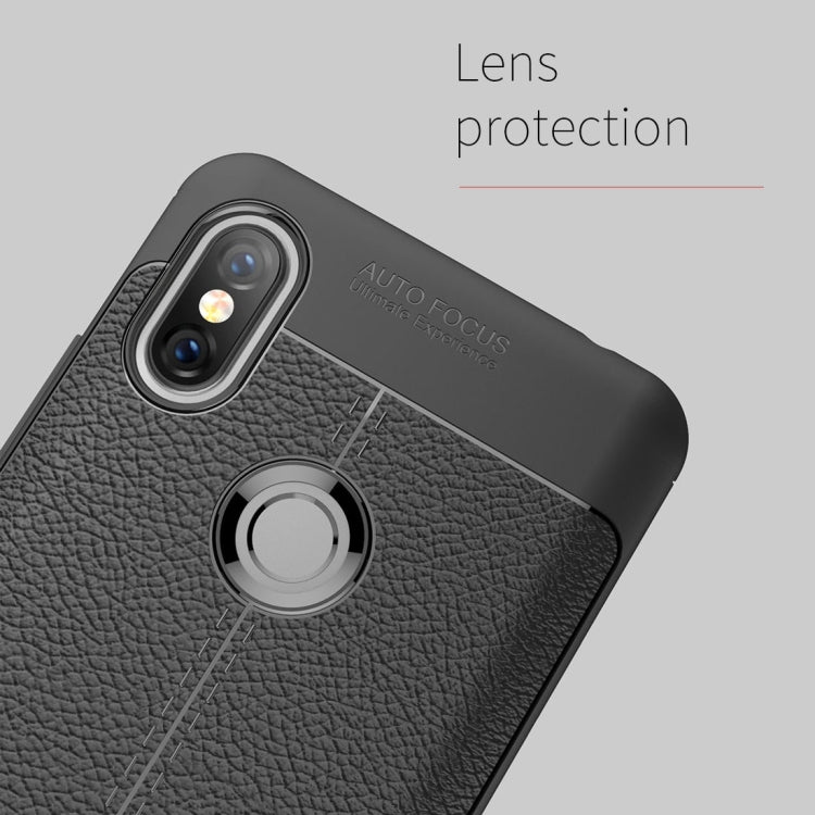 Litchi Texture TPU Protective Case for Xiaomi Redmi S2