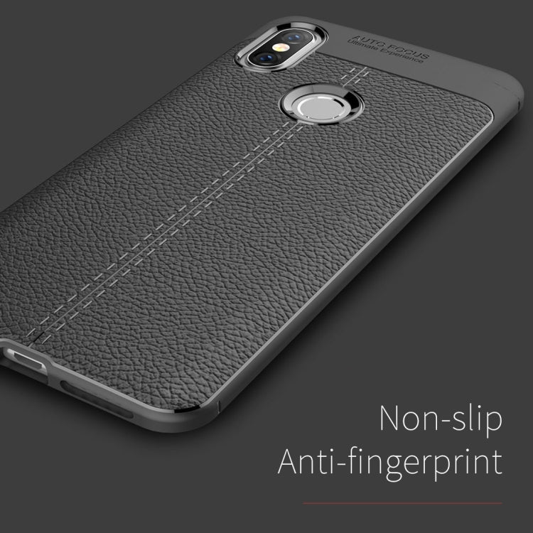 Litchi Texture TPU Protective Case for Xiaomi Redmi S2