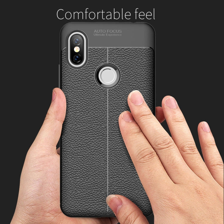 Litchi Texture TPU Protective Case for Xiaomi Redmi S2
