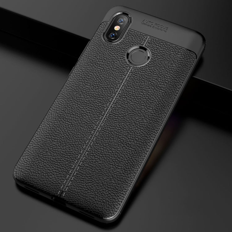 Litchi Texture TPU Shockproof Case for Xiaomi Mi Max 3