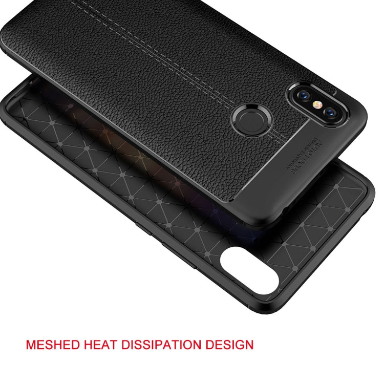 Litchi Texture TPU Shockproof Case for Xiaomi Mi Max 3