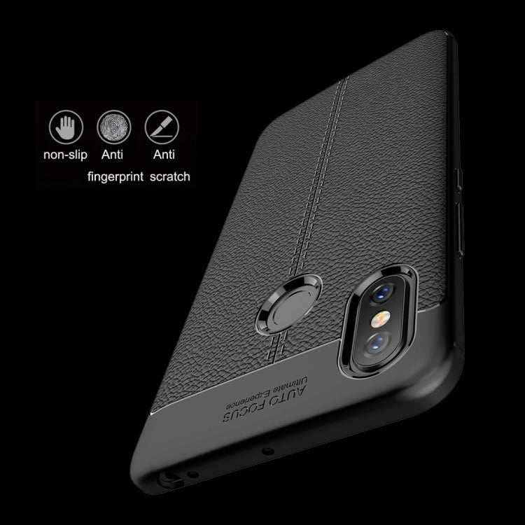Litchi Texture TPU Shockproof Case for Xiaomi Mi Max 3