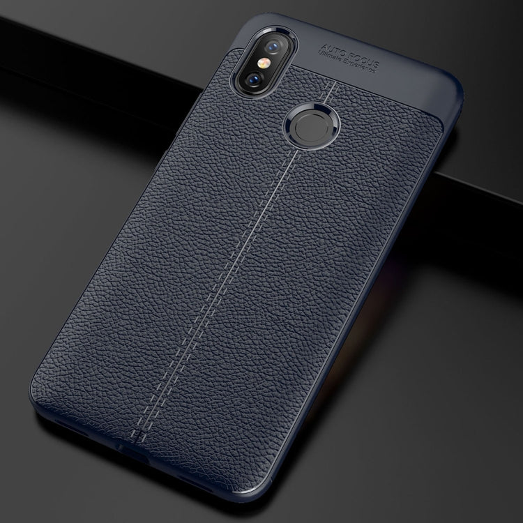 Litchi Texture TPU Shockproof Case for Xiaomi Mi Max 3