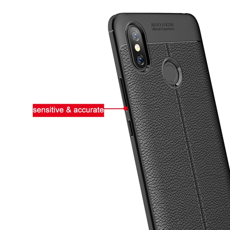 Litchi Texture TPU Shockproof Case for Xiaomi Mi Max 3