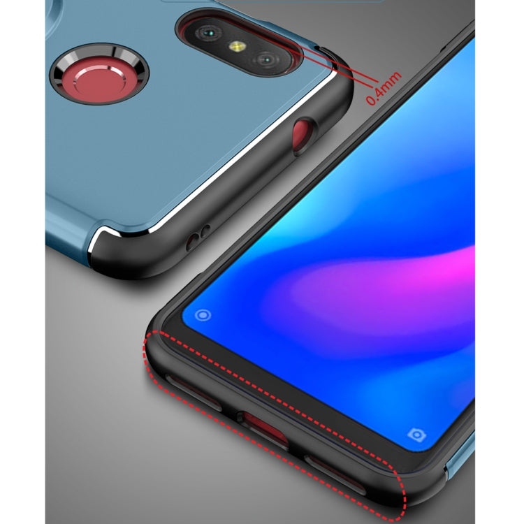 Magnetic 360 Degree Rotation Ring Holder Armor Protective Case for Xiaomi Redmi 6 Pro