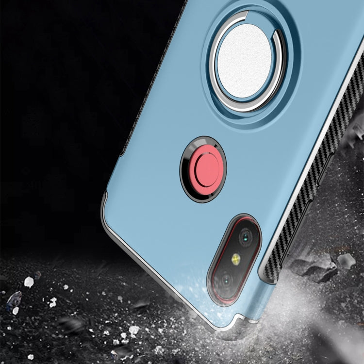 Magnetic 360 Degree Rotation Ring Holder Armor Protective Case for Xiaomi Redmi 6 Pro