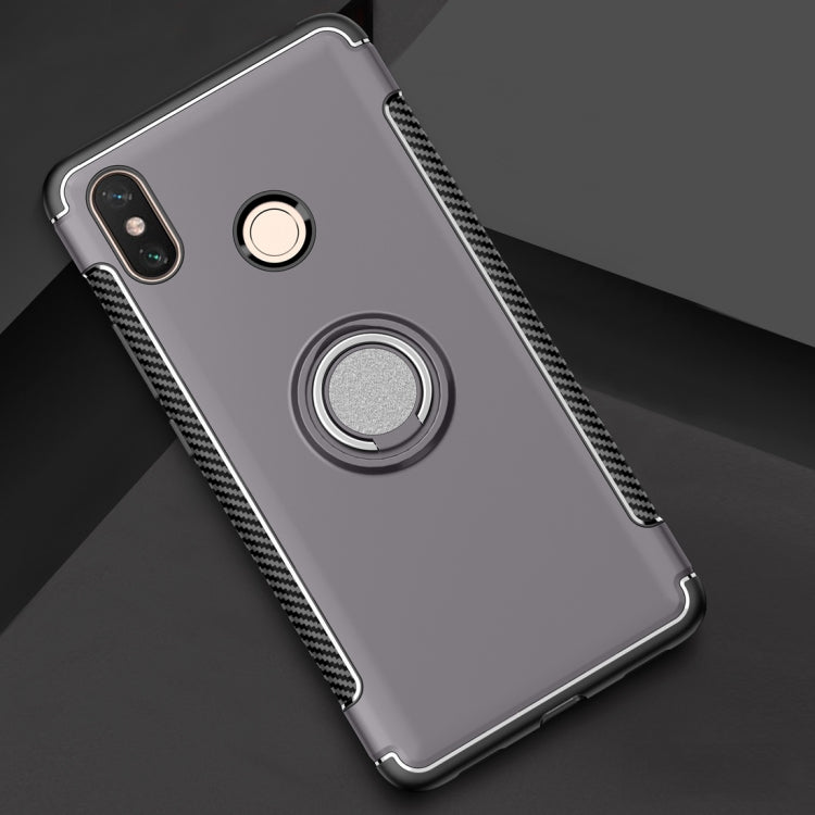 Magnetic 360 Degree Rotation Ring Holder Armor Protective Case for Xiaomi Mi Max 3