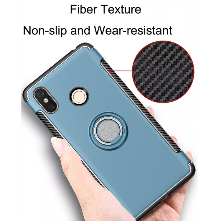 Magnetic 360 Degree Rotation Ring Holder Armor Protective Case for Xiaomi Mi Max 3