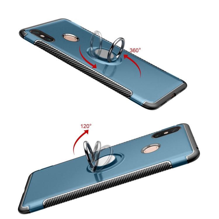 Magnetic 360 Degree Rotation Ring Holder Armor Protective Case for Xiaomi Mi Max 3