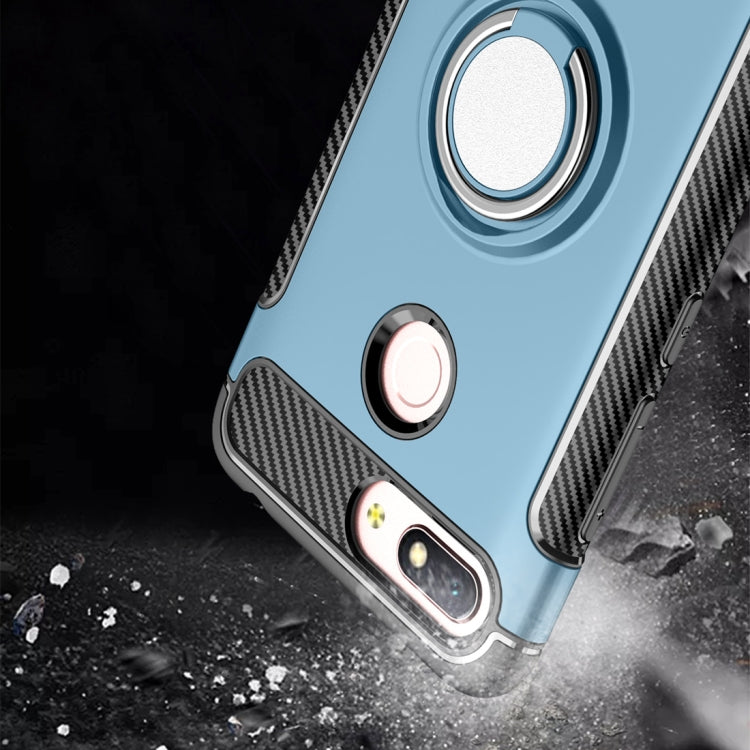 Magnetic 360 Degree Rotation Ring Holder Armor Protective Case for Xiaomi Redmi 6A