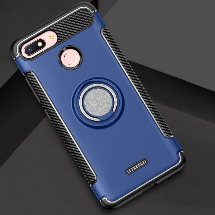Magnetic 360 Degree Rotation Ring Holder Armor Protective Case for Xiaomi Redmi 6A