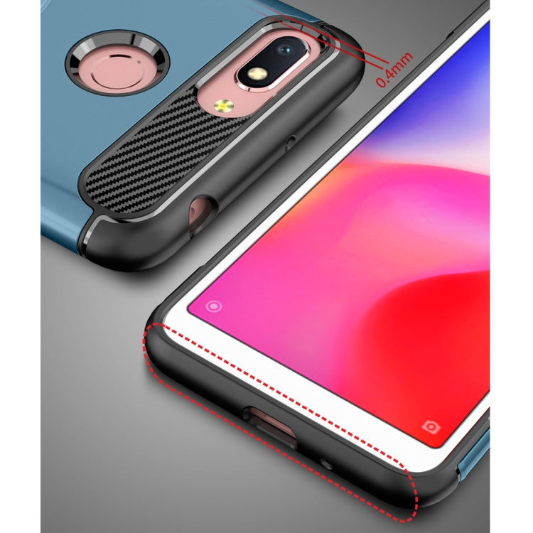 Magnetic 360 Degree Rotation Ring Holder Armor Protective Case for Xiaomi Redmi 6A