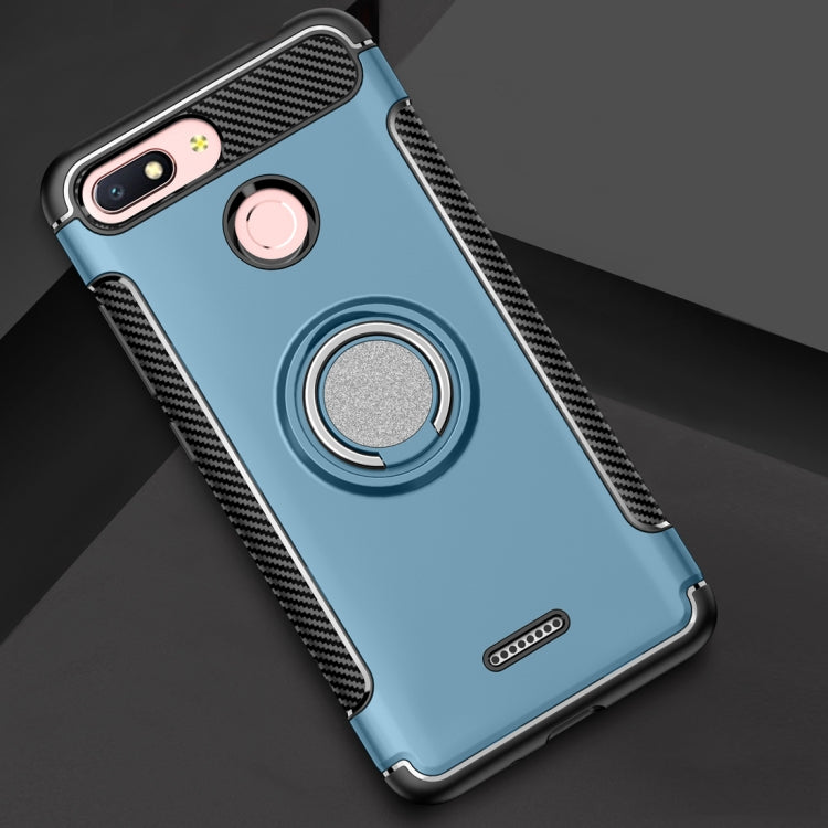 Magnetic 360 Degree Rotation Ring Holder Armor Protective Case for Xiaomi Redmi 6A