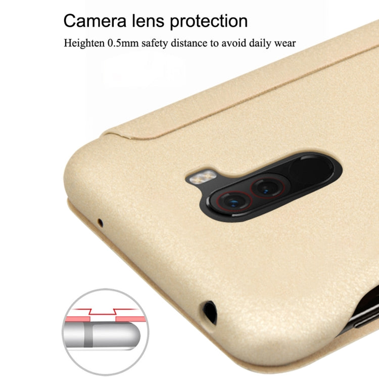 lenuo Ledream Series Litchi Texture Horizontal Flip PU Leather Case for Xiaomi Pocophone F1, with Card Slot