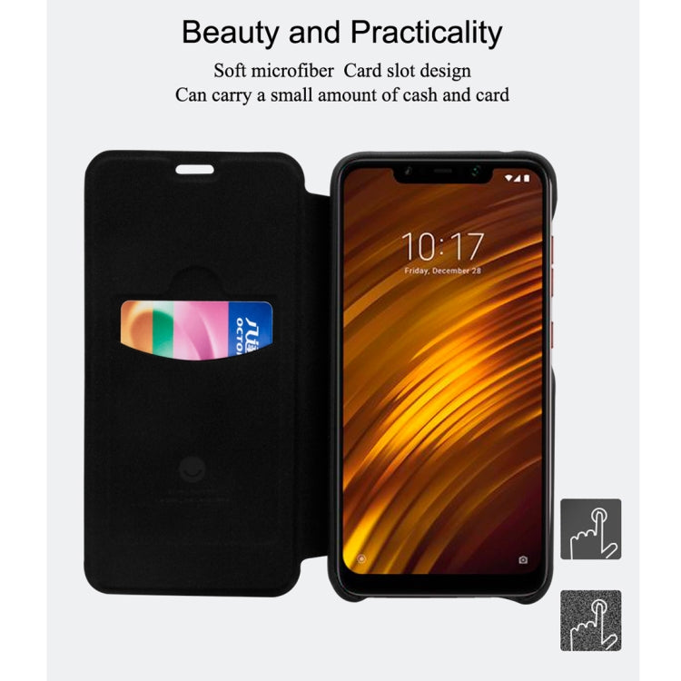 lenuo Ledream Series Litchi Texture Horizontal Flip PU Leather Case for Xiaomi Pocophone F1, with Card Slot