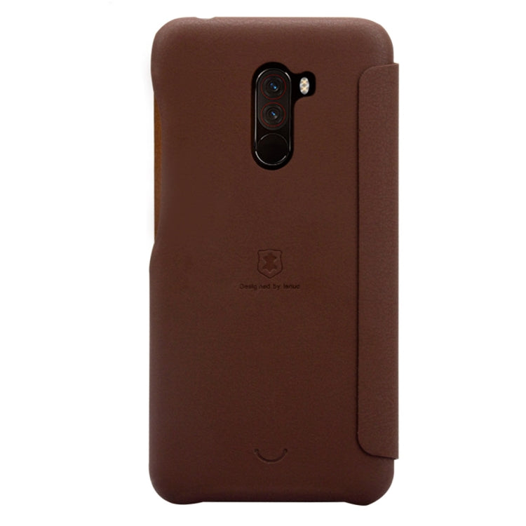 lenuo Ledream Series Litchi Texture Horizontal Flip PU Leather Case for Xiaomi Pocophone F1, with Card Slot