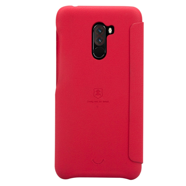 lenuo Ledream Series Litchi Texture Horizontal Flip PU Leather Case for Xiaomi Pocophone F1, with Card Slot