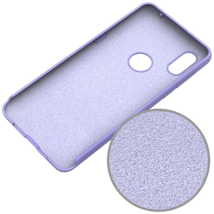 Solid Color Liquid Silicone Dropproof Protective Case for Xiaomi Mi Mix 3