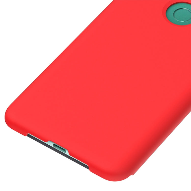 Solid Color Liquid Silicone Dropproof Protective Case for Xiaomi Mi Mix 3