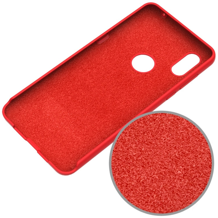 Solid Color Liquid Silicone Dropproof Protective Case for Xiaomi Mi Mix 3