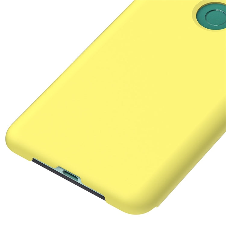 Solid Color Liquid Silicone Dropproof Protective Case for Xiaomi Mi Mix 3