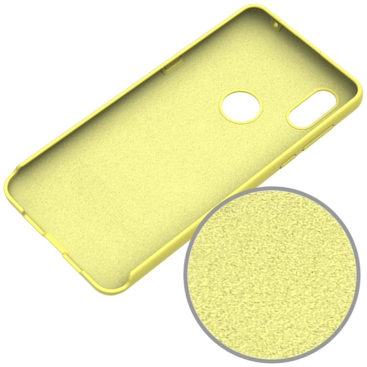 Solid Color Liquid Silicone Dropproof Protective Case for Xiaomi Mi Mix 3