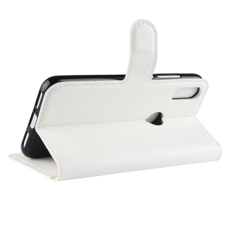 Litchi Texture Horizontal Flip Leather Case for Xiaomi Redmi Note 7, with Wallet & Holder & Card Slots