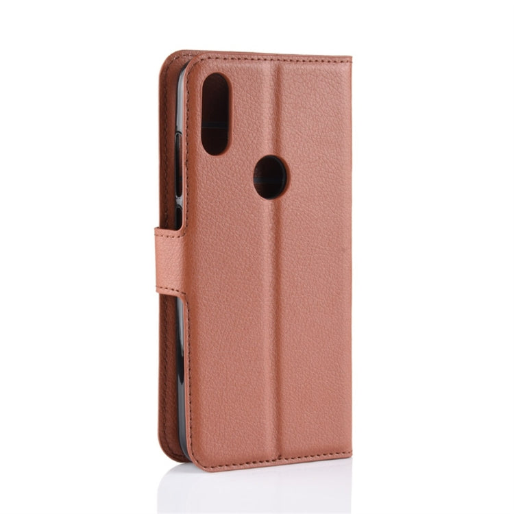 Litchi Texture Horizontal Flip Leather Case for Xiaomi Redmi Note 7, with Wallet & Holder & Card Slots