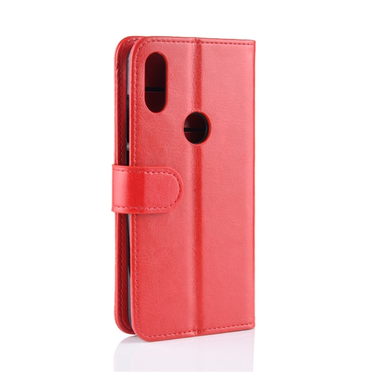 R64 Texture Single Fold Horizontal Flip Leather Case for Xiaomi Redmi Note 7, with Holder & Wallet & Card Slots & Photo Frame