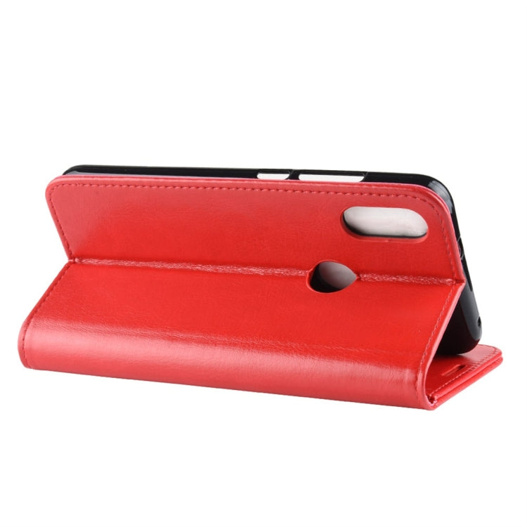 R64 Texture Single Fold Horizontal Flip Leather Case for Xiaomi Redmi Note 7, with Holder & Wallet & Card Slots & Photo Frame
