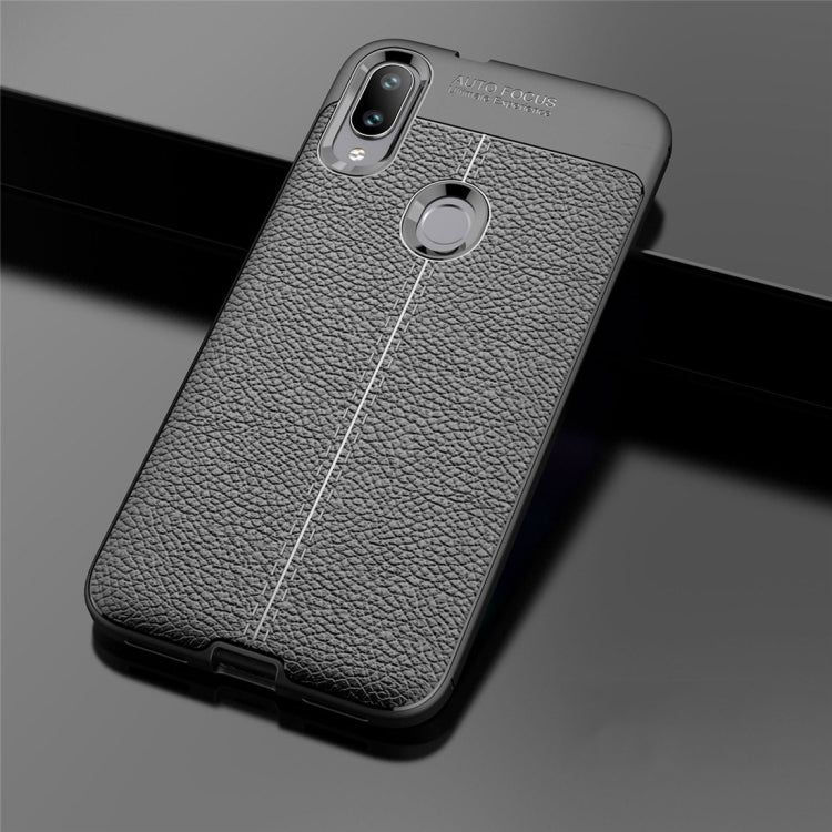 Litchi Texture TPU Shockproof Case for Xiaomi Mi Play