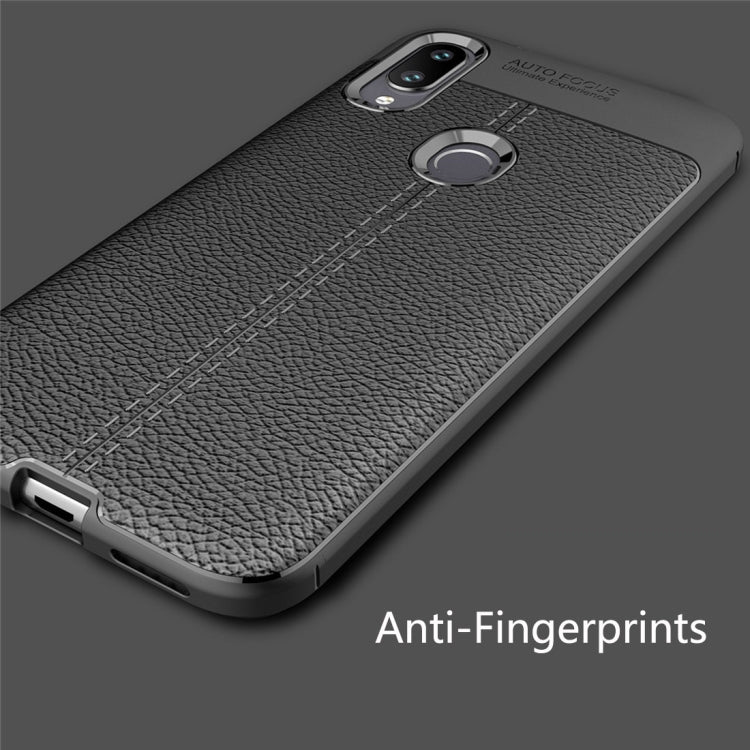 Litchi Texture TPU Shockproof Case for Xiaomi Mi Play