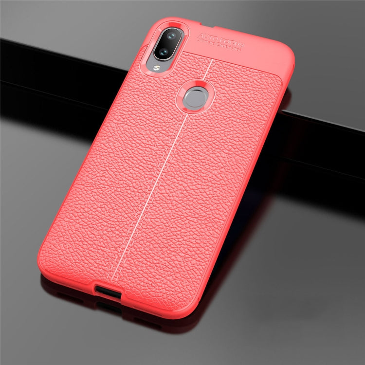 Litchi Texture TPU Shockproof Case for Xiaomi Mi Play