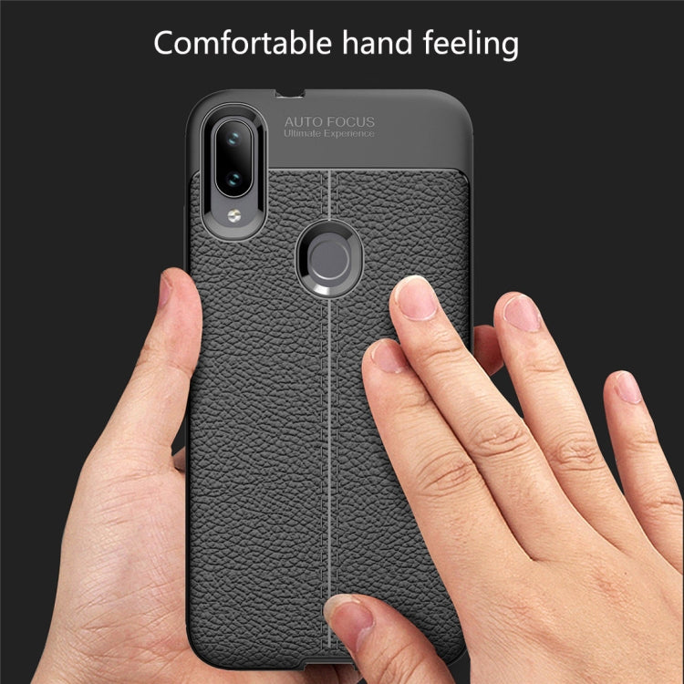 Litchi Texture TPU Shockproof Case for Xiaomi Mi Play