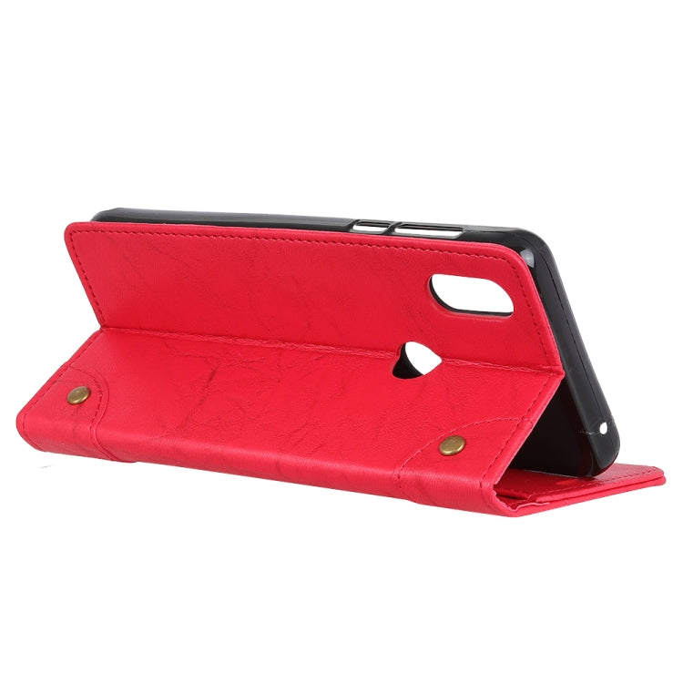 Copper Buckle Nappa Texture Horizontal Flip Leather Case for Xiaomi Mi Mix 3 5G, with Holder & Card Slots & Wallet