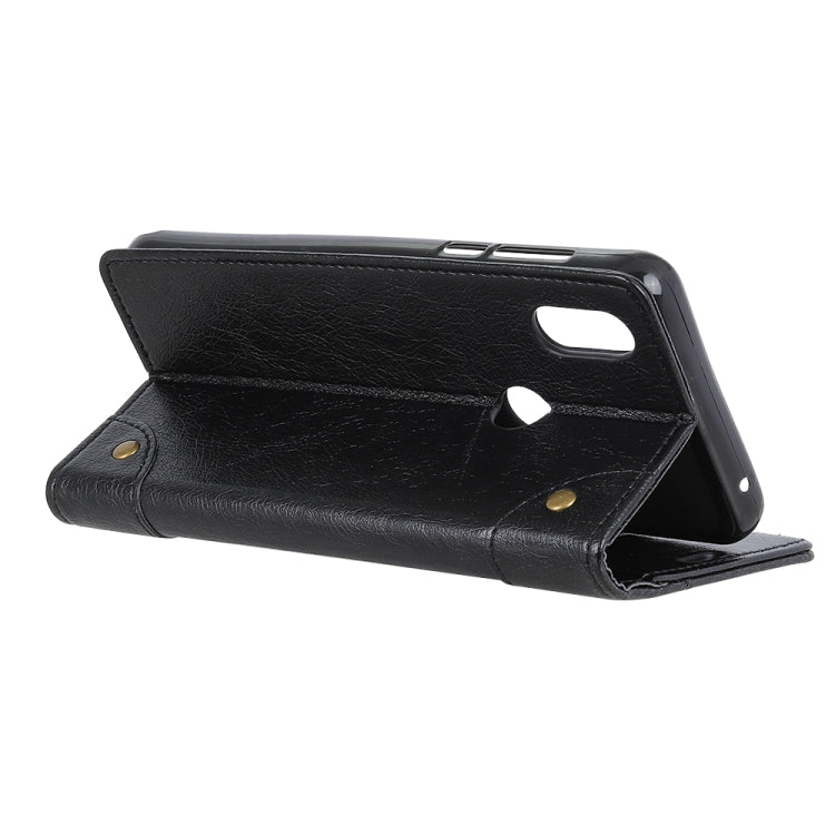 Copper Buckle Nappa Texture Horizontal Flip Leather Case for Xiaomi Mi Mix 3 5G, with Holder & Card Slots & Wallet