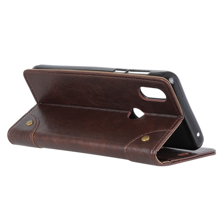 Copper Buckle Nappa Texture Horizontal Flip Leather Case for Xiaomi Mi Mix 3 5G, with Holder & Card Slots & Wallet