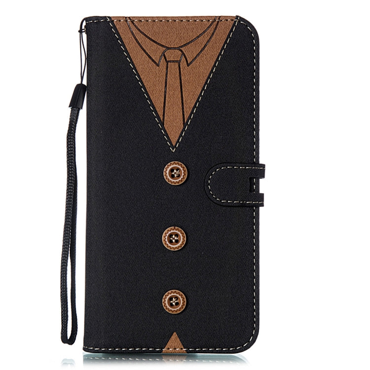 Splicing Embossed Male Style Horizontal Flip Leather Case for Xiaomi Mi 5X / A1, with Holder & Card Slots & Wallet & Lanyard