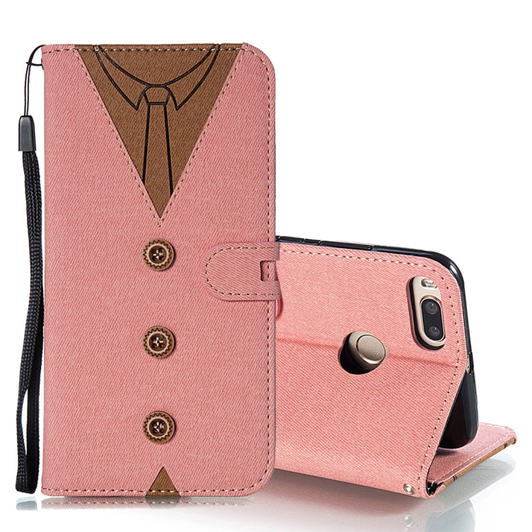 Splicing Embossed Male Style Horizontal Flip Leather Case for Xiaomi Mi 5X / A1, with Holder & Card Slots & Wallet & Lanyard