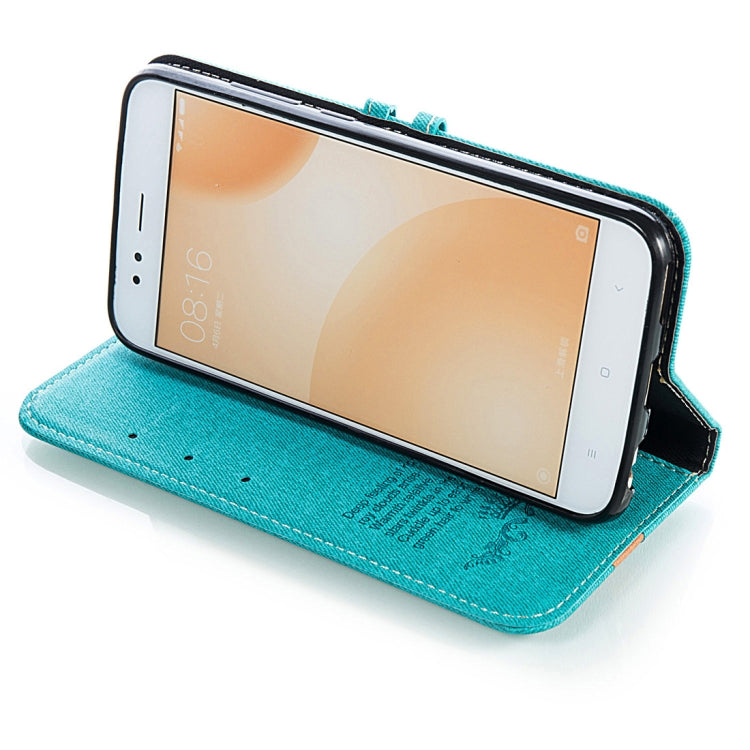 Splicing Embossed Male Style Horizontal Flip Leather Case for Xiaomi Mi 5X / A1, with Holder & Card Slots & Wallet & Lanyard