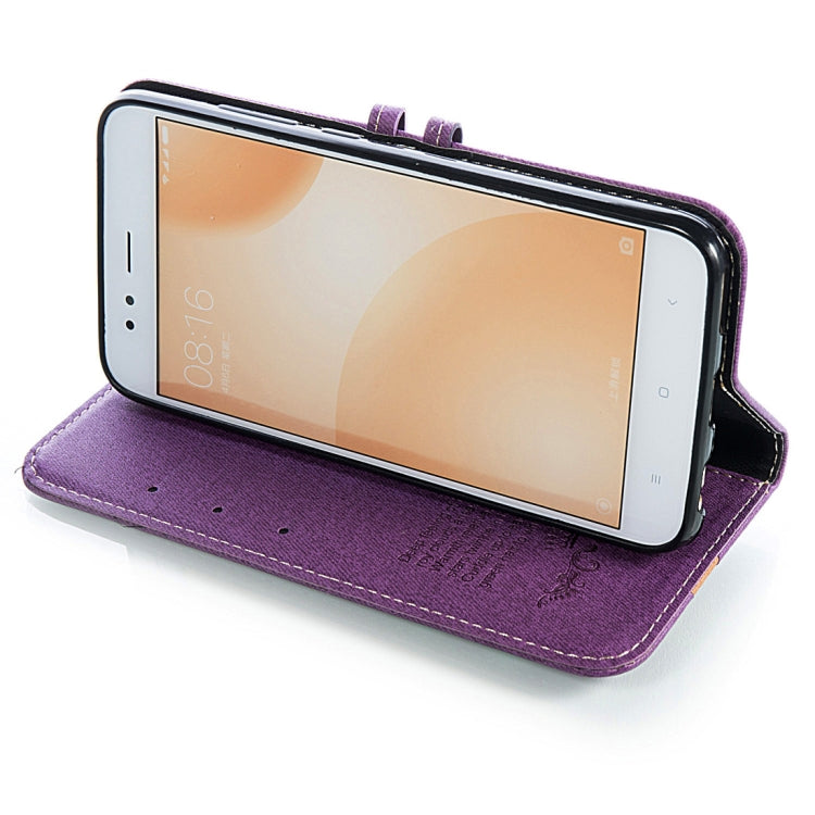 Splicing Embossed Male Style Horizontal Flip Leather Case for Xiaomi Mi 5X / A1, with Holder & Card Slots & Wallet & Lanyard