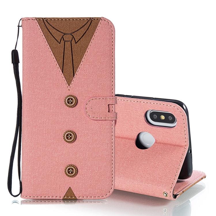 Splicing Embossed Male Style Horizontal Flip Leather Case for Xiaomi Mi 8, with Holder & Card Slots & Wallet & Lanyard