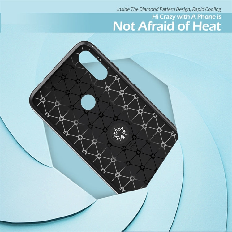 lenuo Shockproof TPU Case for Xiaomi Redmi Note 7, with Invisible Holder