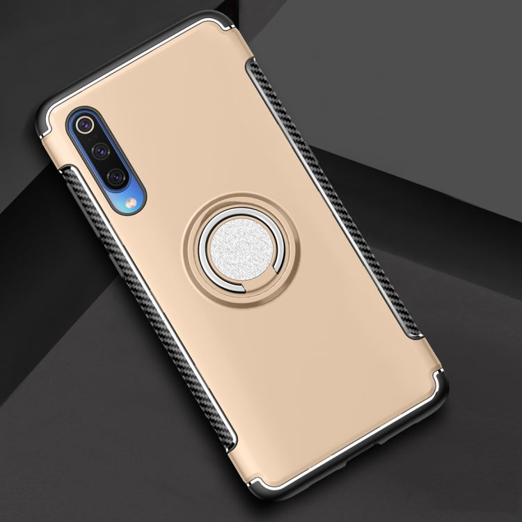Magnetic Armor Protective Case for Xiaomi Mi 9, with 360 Degree Rotation Ring Holder