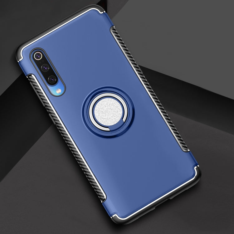 Magnetic Armor Protective Case for Xiaomi Mi 9, with 360 Degree Rotation Ring Holder